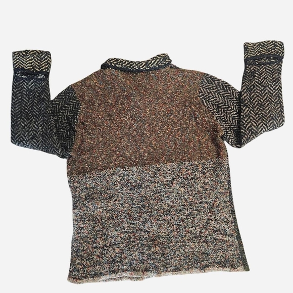 Coldwater Creek Multicolor Textured Blazer - Picture 2 of 5